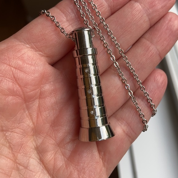 Lighthouse Cremation Pendant - Picture 3 of 3